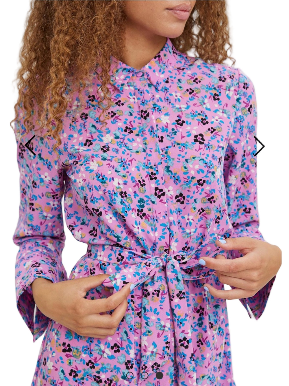 Vero Moda Lucia Floral Shirt Dress